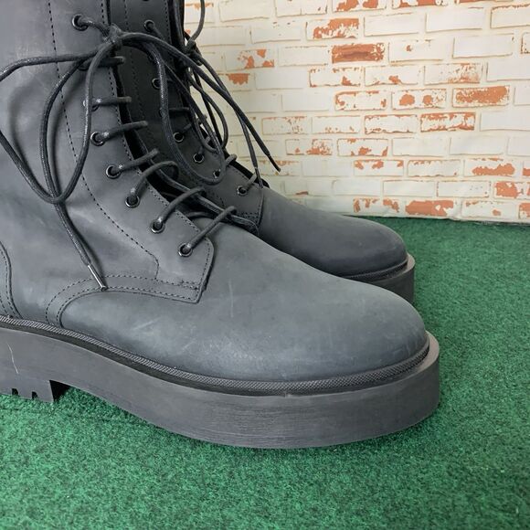 Thursday Boot Company Black Lace Up Boots - Picture 4 of 12